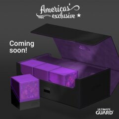 Ultimate Guard - Arkhive 800+ Standard Size XenoSkin: America's Exclusive Black/Purple